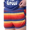 Marvel Womens' I Am Groot Guardians Of The Galaxy Pajama Set Short Tank Top Multicolored - 3 of 4