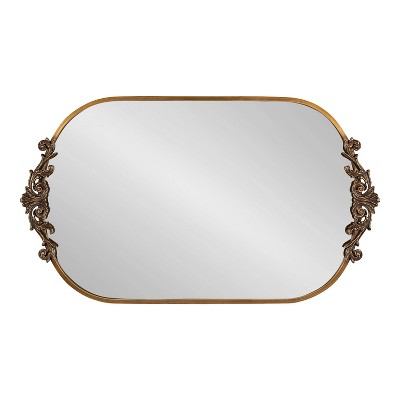 Arendahl 24" x 41" Gold Baroque-Inspired Vanity Mirror