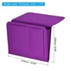 Unique Bargains Felt Bedside Organizer Bed Hanging Caddy 5 Pockets Hanging Bag - 2 of 3
