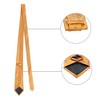 Allegra K Men's Polka Dots Business Wedding Pocket Square Clip Cufflinks Necktie Sets - 2 of 4