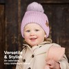 KeaBabies 2pk Baby Hats, Baby Beanies, Newborn Hats for Baby Girls, Boys, Baby Winter Hat, 0-36 Months Infant Hat - 3 of 4