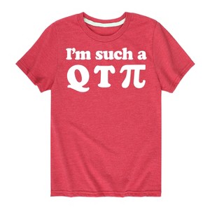 Boys' - Instant Message - I'm Such A Q T Pi Short Sleeve Graphic T-Shirt - 1 of 4