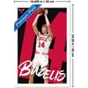 Trends International NBA Chicago Bulls - Matas Buzelis 25 Framed Wall Poster Prints - 3 of 4