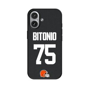NFL Cleveland Browns Players Game Tactic MagSafe Compatible Cell Phone Case for Apple iPhone 17 Series - 1 of 4