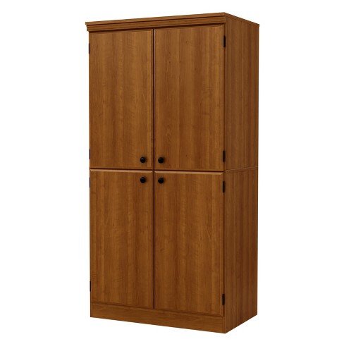 Morgan 4 Door Storage Cabinet Morgan Cherry Cinnamon South