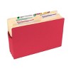 Smead File Pocket, Straight-Cut Tab, 5-1/4" Expansion, Legal Size, Red, 10 per Box (74241) - 4 of 4