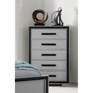 NicBex Bedroom Dresser with 2/5 Drawers,Chest of Drawers with Black Pulls for Kids Room,Living Room,Entryway,White - 1 of 4