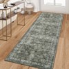 Washable Modern Stripe Area Rugs Contemporary Indoor Lightweight Low Pile Non Slip Carpet For Living Room Bedroom Soft Easy Care Floor Mat Home Decor - 4 of 4