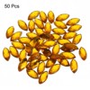 Unique Bargains Acrylic Flat Back DIY Decor Jewelry Horse Eye Gems 50 Pcs - 3 of 4