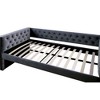 Twin Size Upholstered Daybed with Twin Size Trundle for Bedroom - 4 of 4