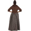 HalloweenCostumes.com 1X  Women  Plus Size Historical Outlander Halloween Costume | Medieval Dress Outfit, White/Brown/Brown - 2 of 4