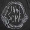 Mens Jaw Some T Shirt Funny Sarcastic Awesome Shark Jaws Teeth Graphic Tee For Guys - Crazy Dog Men's T Shirt - 2 of 4