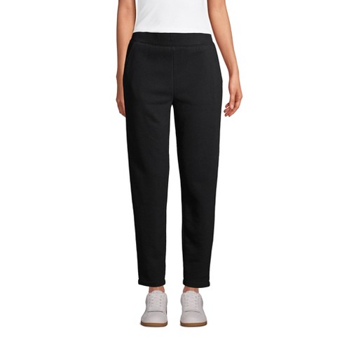 Lands' End Women's Petite Serious Sweats Ankle Sweatpants - Small