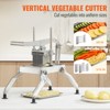 VEVOR Commercial Vegetable Slicer, 3/8" and 3/16" Tomato Slicer, Stainless Steel and Aluminum Alloy Vegetable Cutter Slicer, Manual Tomato Slicer - 3 of 4