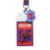 Marvel Spider-Man ID Badge Holder Lanyard w/ Rubber Pendant and Collectible Sticker - 2 of 4