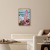 Art Remedy Colorful Surfboard in the Sand Colorful Coastal Wall Art Framed - 2 of 4