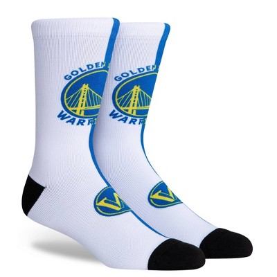 NBA Golden State Warriors Split Crew Socks - L