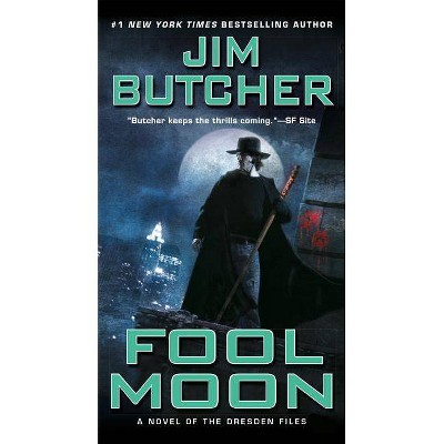 Fool Moon - (Dresden Files (ROC Paperback)) by  Jim Butcher (Paperback)