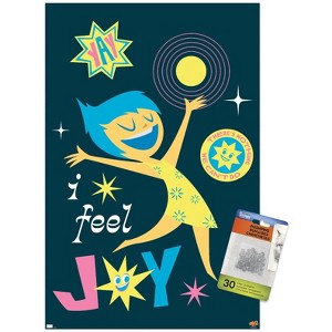 Trends International Disney Inside Out 2 - I Feel Joy Unframed Wall Poster Prints - 1 of 4