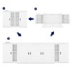 YOOCOZZ  Murphy Bed Featuring Shelves, Cabinets & USB Ports - 4 of 4