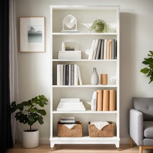 Hommoo 70" 5-Tier Open Bookshelf with Anti-Tip Kit - 1 of 4