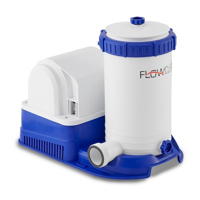 Bestway 58392E Flowclear 2500 GPH Above Ground Swimming Pool Water Filter Pump