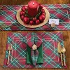 Patricia Heaton Home Saint Nicholas Tartan Napkin Set of 4 - 2 of 4
