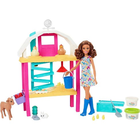 barbie Hatch & Gather Egg Farm Playset : Target