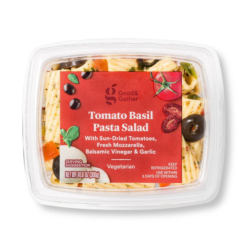 Tomato Basil Pasta Salad - 10.6oz - Good & Gather&#8482;, 1 of 5