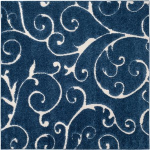 Florida Shag SG455 Power Loomed Area Rug - Safavieh - 1 of 4