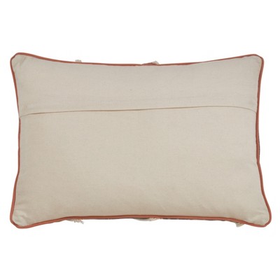 Blue Cotton Embroidered Block Print Throw Pillow Cover