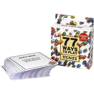TENZI 77 Ways to Play The Add-on Card Set for The Dice Party Game - Ages 7 to 97 - 1 of 4