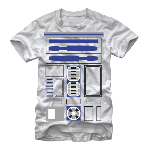 Men's Star Wars R2-D2 Costume T-Shirt - White - Small