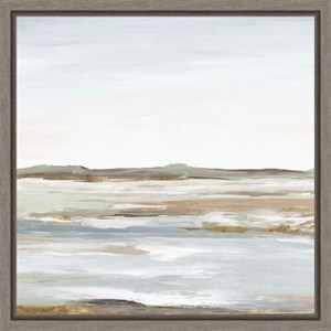 Amanti Art Vastness I (Landscape) by Eva Watts Canvas Wall Art Print Framed 16 x 16-in. - 1 of 4