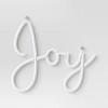 LED Battery Operated Neon Joy Hangable Sign White - Wondershop™ - 3 of 4