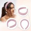 Unique Bargains Women's Fashion Solid Color Soft Plush Headband 1 Pc - 3 of 4