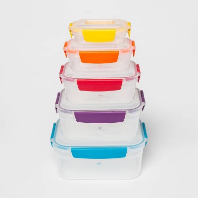 NutriChef Glass 10 Container Food Storage Set & Reviews