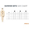 OppoSuits Men's Summer Set - 2 Piece Beach Wear set - Orange - Matching Shirt and Shorts  - Size X-Large - 4 of 4
