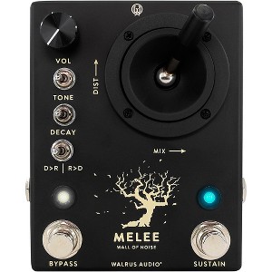 Walrus Audio Melee Wall of Noise Reverb and Distortion Effects Pedal Black - 1 of 4