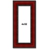 PosterPalooza | Panoramic Weathered Red Picture Frame - UV Acrylic, Foam Board Backing, Hanging Hardware - 2 of 4