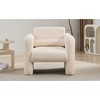 Vynxaria Modern Accent Chair Comfy Reading Arm Chair Soft Padded Armchair - 4 of 4