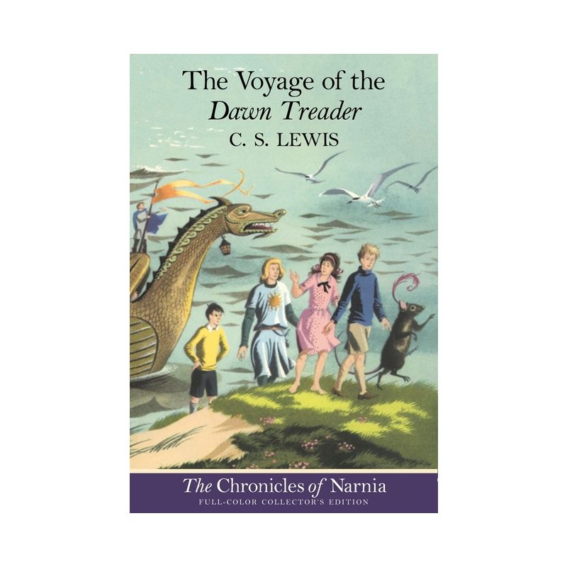 The Voyage of the Dawn Treader: Full Color Edition - (Chronicles of Narnia) by  C S Lewis (Paperback), 1 of 2