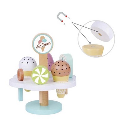 Toysters Ice Cream Play Set With Stand Pretend Play Kitchen Toy Playset For Girls & Boys