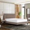 Full Size Platform Bed with Upholstered Headboard for Bedroom - 2 of 4