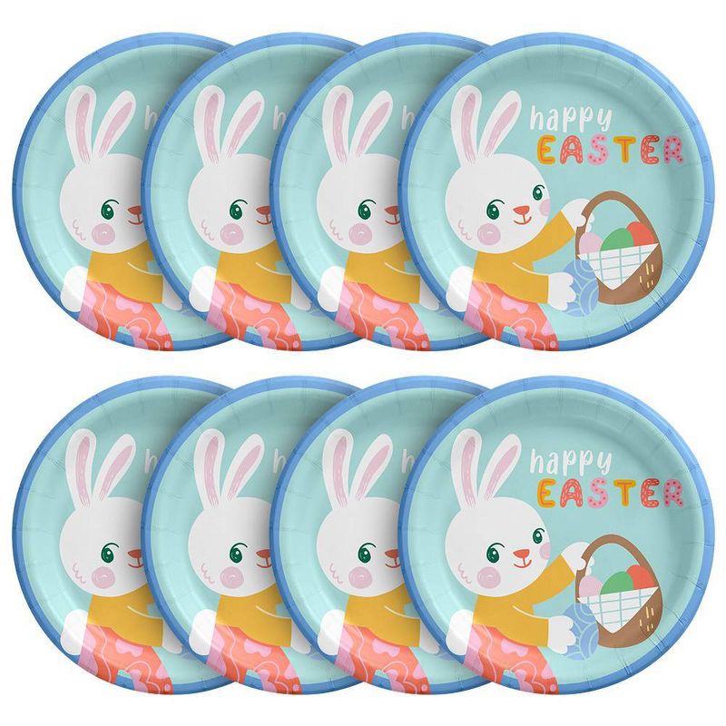 20ct Happy Easter Bunny Snack Plates - Spritz&#8482;, 2 of 5