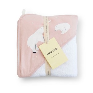 SARO XL Cape Towel – 100% Cotton Jersey Hooded Bath Towel for Babies & Kids 0–5 Years, Ultra-Soft and Absorbent - 1 of 2