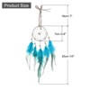 Unique Bargains Small Handmade Macrame Dream Catchers for Home Decoration 2 Pcs - 2 of 4
