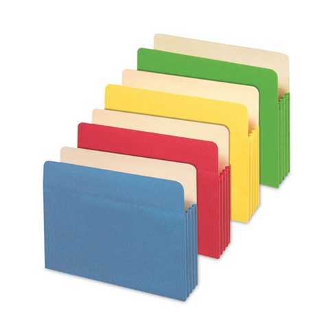 Universal Redrope Expanding File Pockets, 3.5