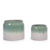 GDFStudio Briar Modern Patio 2 Piece Gradient Ceramic Flowerpot - 2 of 4