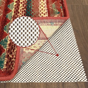 Rug Pad Rug Gripper Pad, Non Slip Area Rug Pads, Keep Your Rug Safe in Place, 5'x8' White - 1 of 4